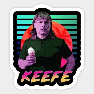 Neon Dreams // Keefe // Retro Design Sticker